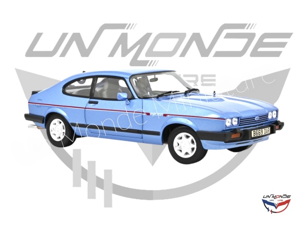 Ford Capri MK III 2.8 Injection RHD 1984 Paris Blue Metallic