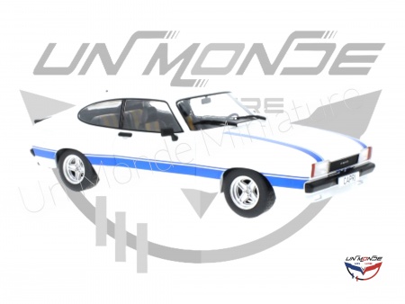 Ford Capri MKII X-Pack 1975 White and Blue