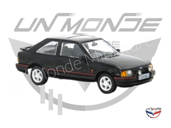 Ford Escort Mk IV XR3i Noir & Rouge 1986