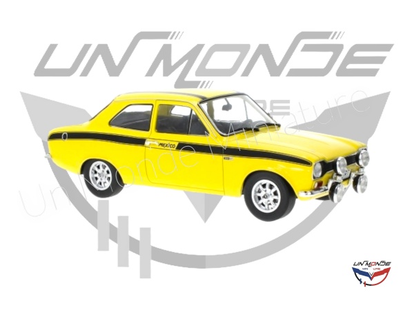 Ford Escort MKI Mexico 1973 Yellow