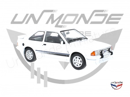 Ford Escort MKII RS Turbo 1985 White