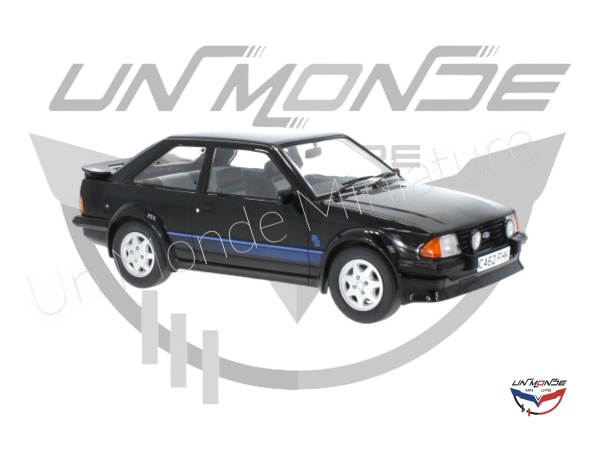 Ford Escort MKIII RS Turbo 1985 Black