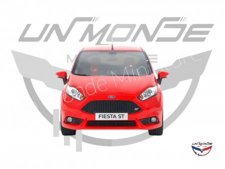 Ford Fiesta MK7 ST 2016 Race Red BRQA