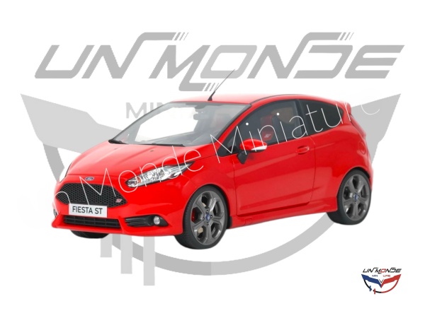 Ford Fiesta MK7 ST 2016 Race Red BRQA