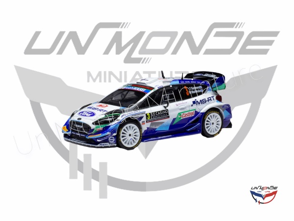 Ford Fiesta WRC #3 Sunine/Markkula Rallye Monte Carlo 2021
