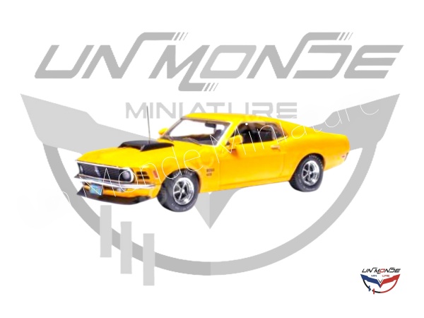 Ford Mustang Boss 429 1970 Bright Yellow