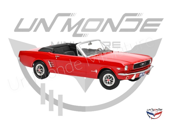 Ford Mustang Convertible 1966 Red