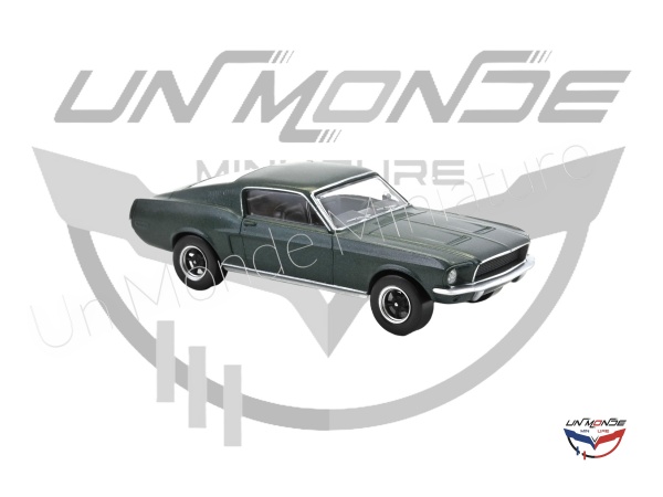 Ford Mustang Fastback 1968 Green Metallic Jet-Car