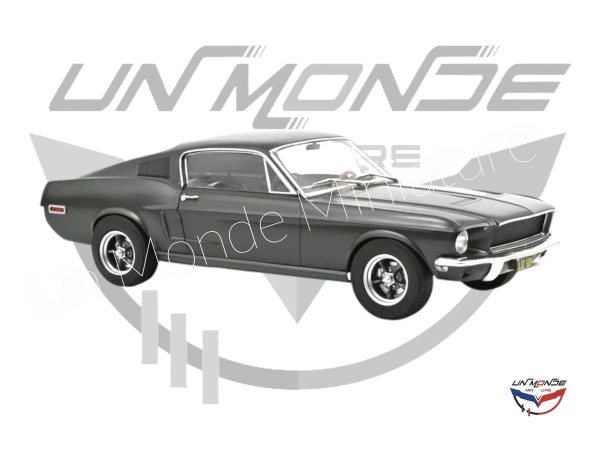 Ford Mustang Fastback 1968 Vert Satin Metallis