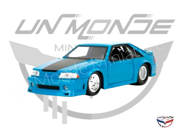 Ford Mustang GT 1989 Light Blue FF