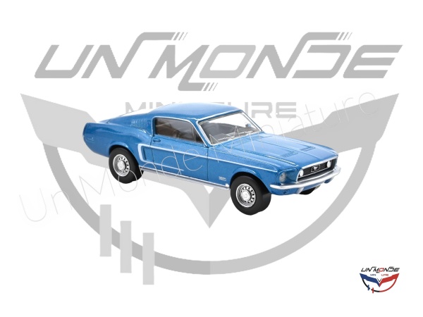 Ford Mustang GT Fastback 1968 Acapulco Blue