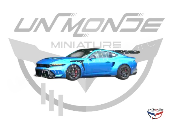 Ford Mustang GTD 2025 Indulgent Blue