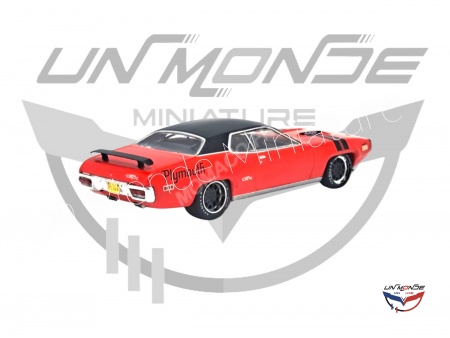 Ford Mustang Mach 1 1969 Rouge Calypso Coral