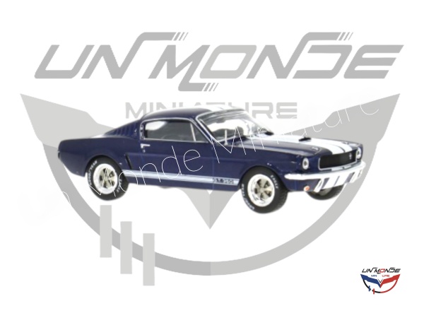 Ford Mustang Shelby GT 350 1965 White and Dark Blue