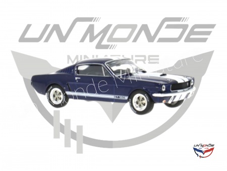 Ford Mustang Shelby GT 350 1965 White and Dark Blue