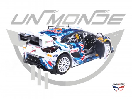 Ford Puma Rally1 #16 FOURMAUX/CORIA 2024 Hybrid White