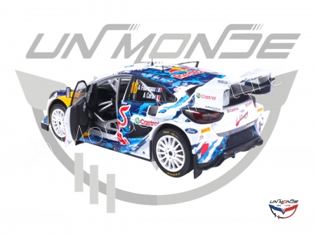 Ford Puma Rally1 #16 FOURMAUX/CORIA 2024 Hybrid White