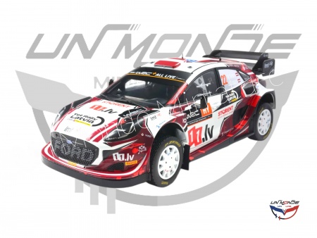 Ford Puma Rally1 Hybrid #22 M.SEKS-R.FRANCIS 2024 White