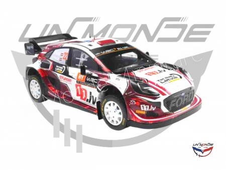 Ford Puma Rally1 Hybrid #22 M.SEKS-R.FRANCIS 2024 White