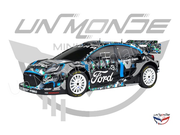 Ford Puma WRC Black Goodwood Festival of Speed