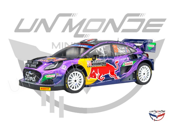 Ford Puma WRC Purple 2022