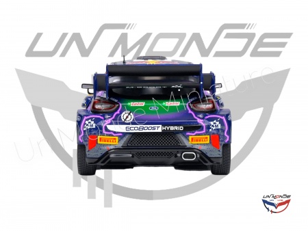 Ford Puma WRC Purple 2022
