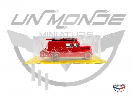 Fourgon d\'incendie Normalis&eacute; FORD FIN 818AS 68. Pompiers Hachette Collections 16