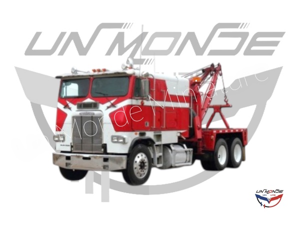 Freightliner FLA Noir & Blanc 1987 IXO America