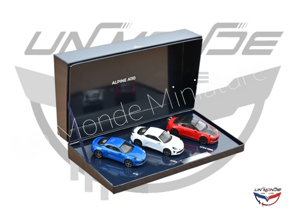 Gift Box Alpine A110 2025 French Flag Colors