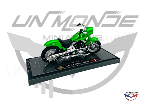 Harley Davidson FLSTF Street Stalker 2000 Green Metallic