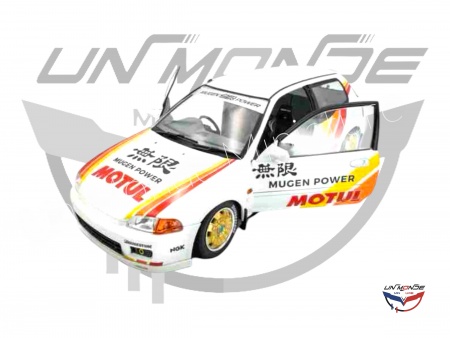 Honda Civic EG6 Solido Works Mugen Racing 1992 White
