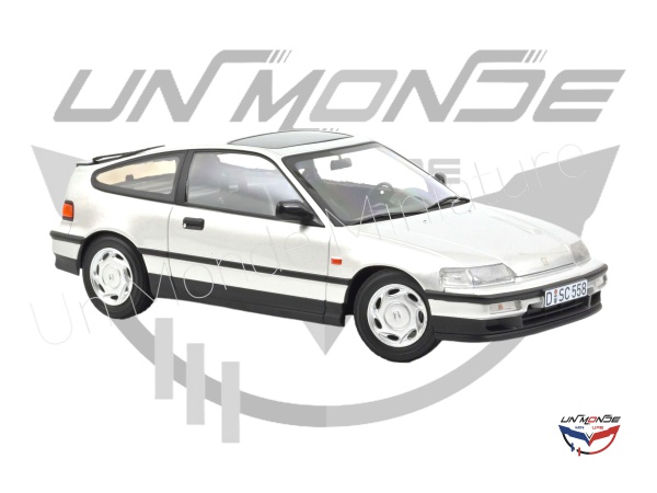 Honda CRX 1990 Silver