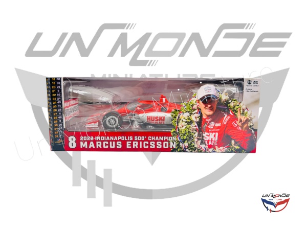 Indycar \'\'Husky Chocolate\'\' Marcus ERICSSON #8