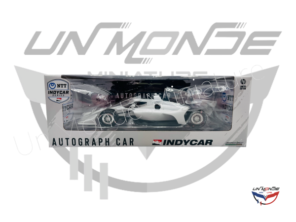 Indycar NTT White Autograph Car 2022