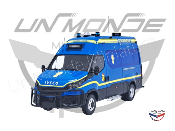 Iveco Daily Gruau Vehicule Maintient de l\'Ordre 2022 Gendarmerie Blue