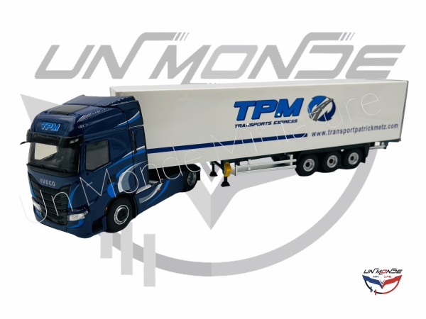 Iveco S WAY Remorque FOURGON TRANSPORTS TPM