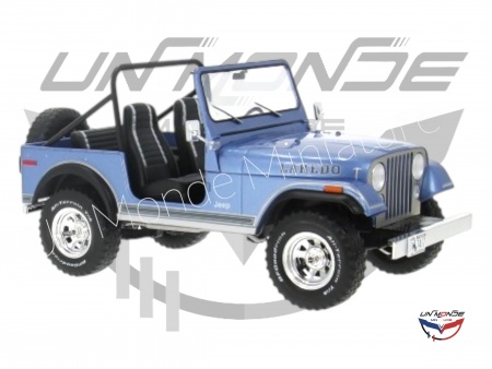 Jeep CJ-7 Laredo Bleu D&eacute;cor&eacute; 1980