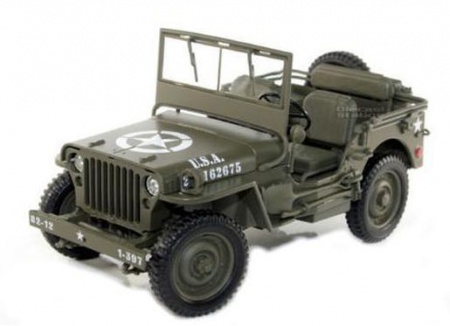 JEEP US ARMY Ouverte 1944