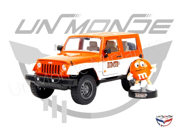 Jeep Wrangler With M&M\'s Orange Figure Orange 2007