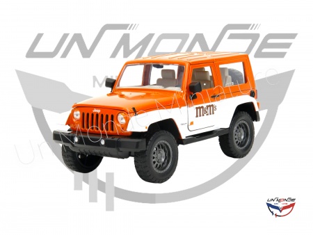 Jeep Wrangler With M&M\'s Orange Figure Orange 2007