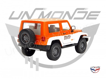 Jeep Wrangler With M&M\'s Orange Figure Orange 2007