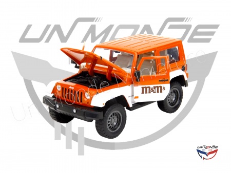 Jeep Wrangler With M&M\'s Orange Figure Orange 2007