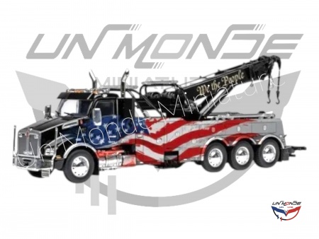 Kenworth T880 Wrecker Noir & D&eacute;cor&eacute; IXO America