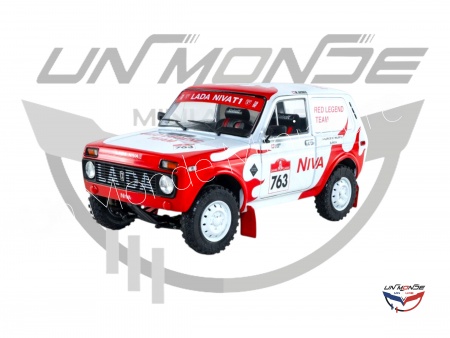 Lada Niva #763 M.JACOBER - S.MILJIC 2022 White