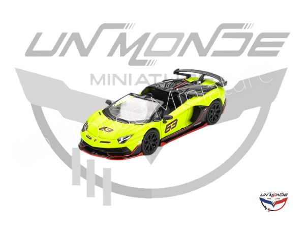 Lamborghini Adventador SVJ 63 Roadster 2022 Green Shock