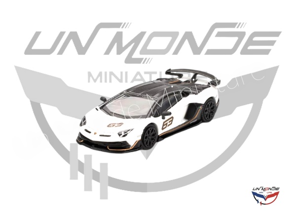 Lamborghini Aventador SVJ 63 Asopo 2022 White