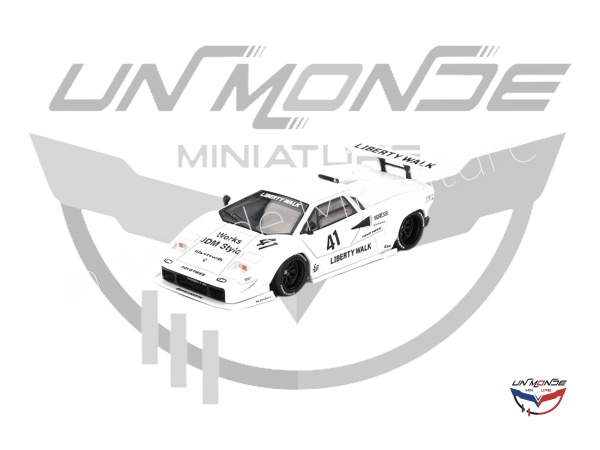 Lamborghini Countach LB-Works 2024 White Tokyo Auto Salon