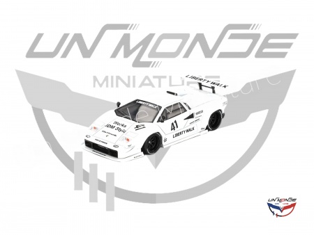 Lamborghini Countach LB-Works 2024 White Tokyo Auto Salon