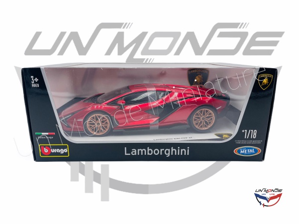 Lamborghini Sian Hybride FKP37 2019 Red