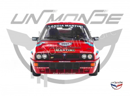 Lancia Delta HF #1 M.BIASION-T.SIVIERO Rally San Demo Integrale Red